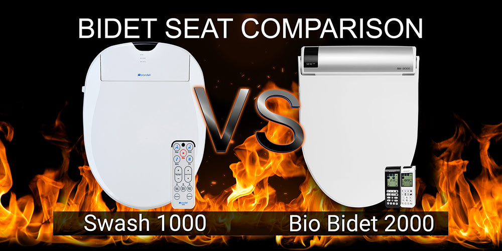 Bidet Toilet Seat Comparison: Brondell Swash 1000 vs Bio Bidet BB-2000