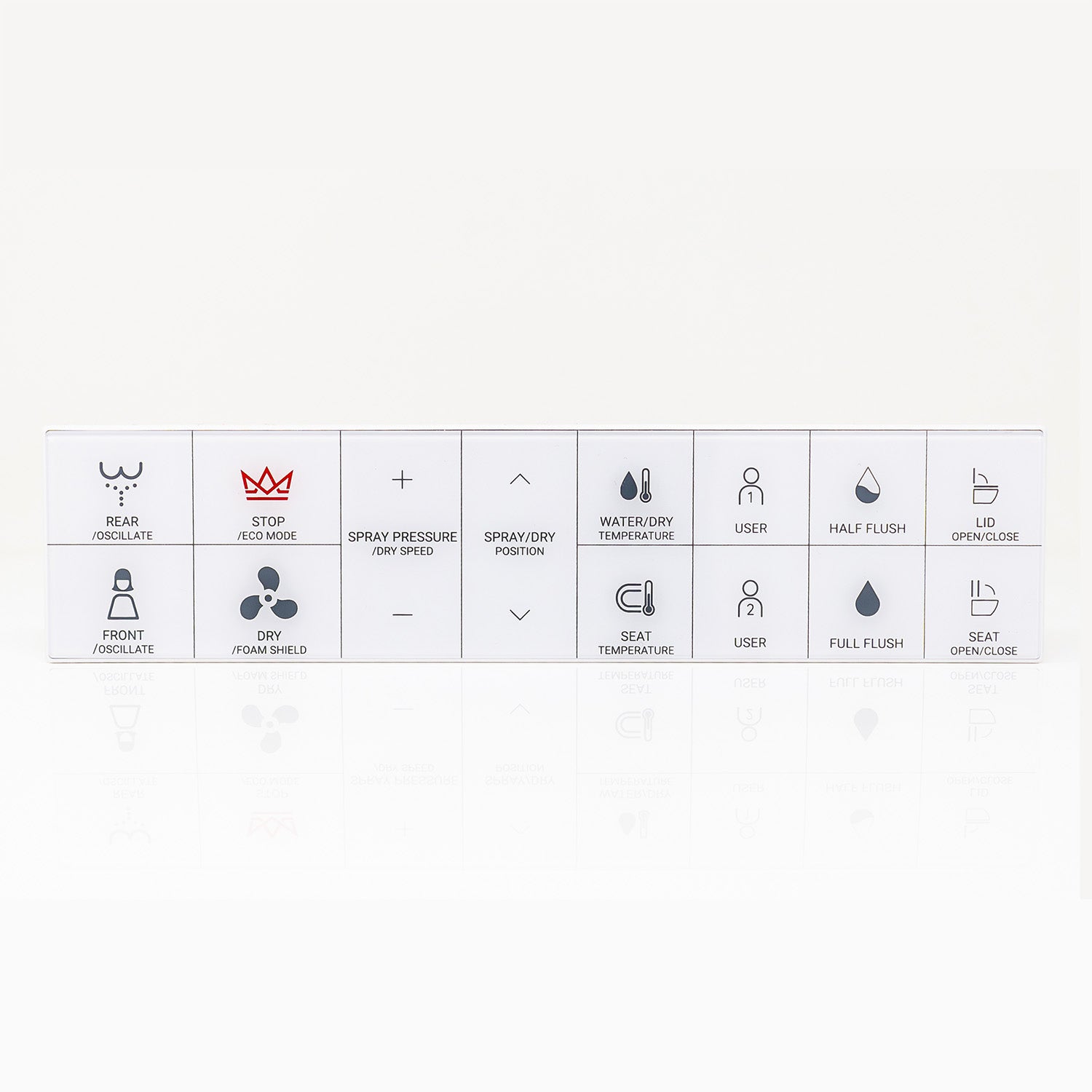 BidetKing Throne Smart Toilet | Dual Flush 1.0/1.28 GPF | ADA Chair Height