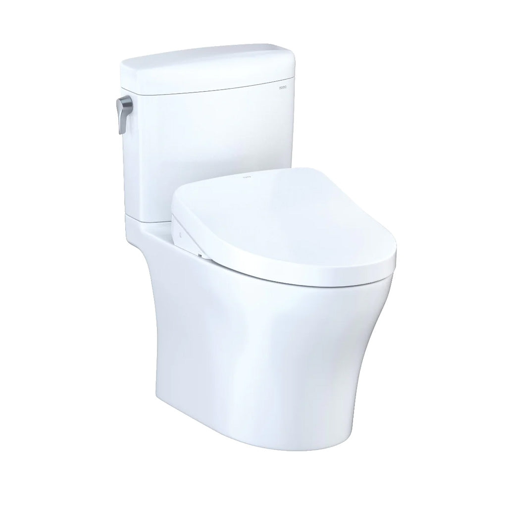 TOTO AQUIA IV CUBE WASHLET+ S500E TWO-PIECE TOILET 1.28 GPF & 0.9 GPF