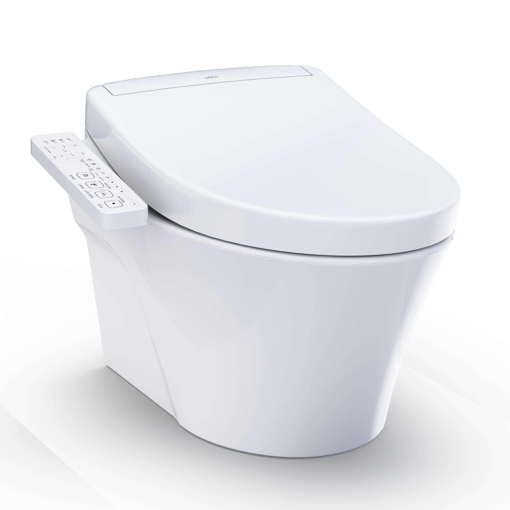 TOTO WASHLET+ AP Wall-Hung Elongated Toilet and WASHLET S2 and DuoFit
