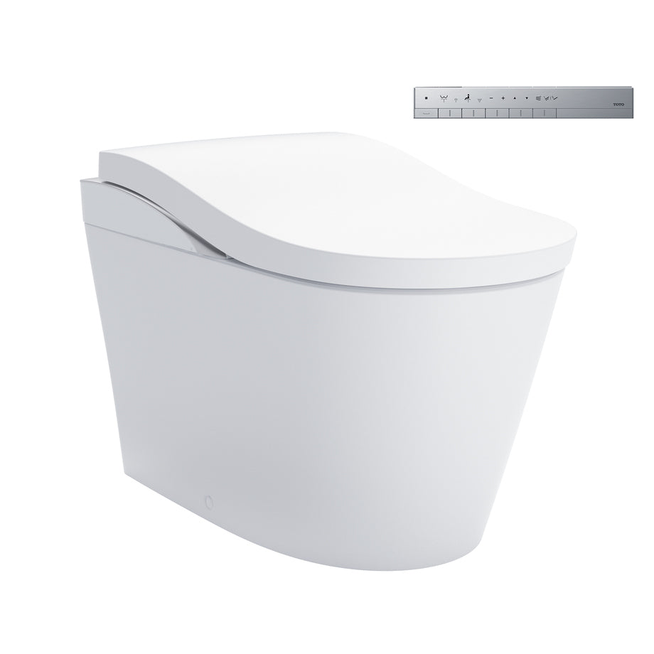 TOTO Neorest LS Dual Flush 1.0 or 0.8 GF Integrated Bidet Toilet, Cotton White - MS8732CUMFG#01B, MS8732CUMFG#01N, MS8732CUMFG#01S