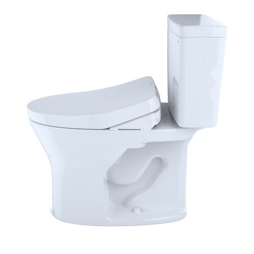 TOTO DRAKE 1G WASHLET+ S550E TWO-PIECE TOILET 1.0 GPF & 0.8 GPF UNIVERSAL HEIGHT