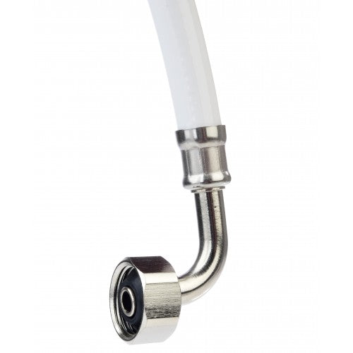 Bidet Seat Supply Hose w/ Chrome 90 Degree Elbow