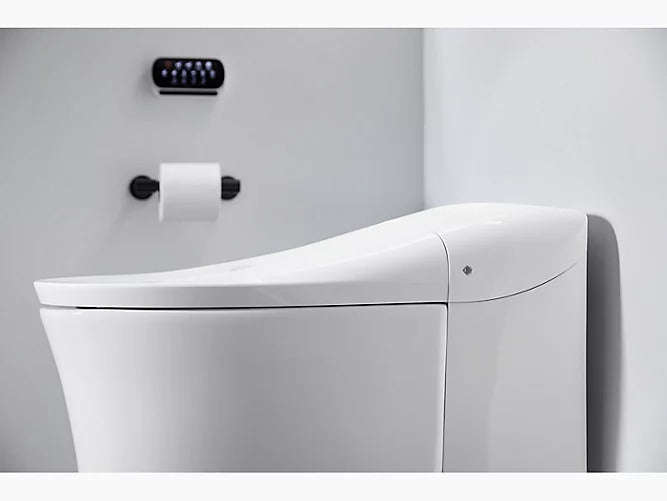 Kohler Eir K-77795-0 Bidet Toilet | Comfort Height One-Piece Elongated Dual-Flush Intelligent Chair-Height Toilet