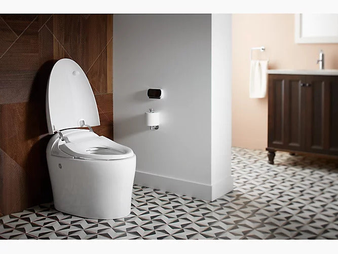 Kohler Karing Bidet Toilet | Intelligent Compact Elongated 1.08gpf Chair Height Toilet