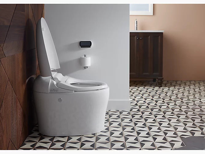 Kohler Karing Bidet Toilet | Intelligent Compact Elongated 1.08gpf Chair Height Toilet