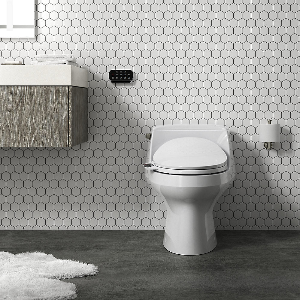 Kohler C3 230 K-4108-0 Elongated Electronic Bidet Toilet Seat