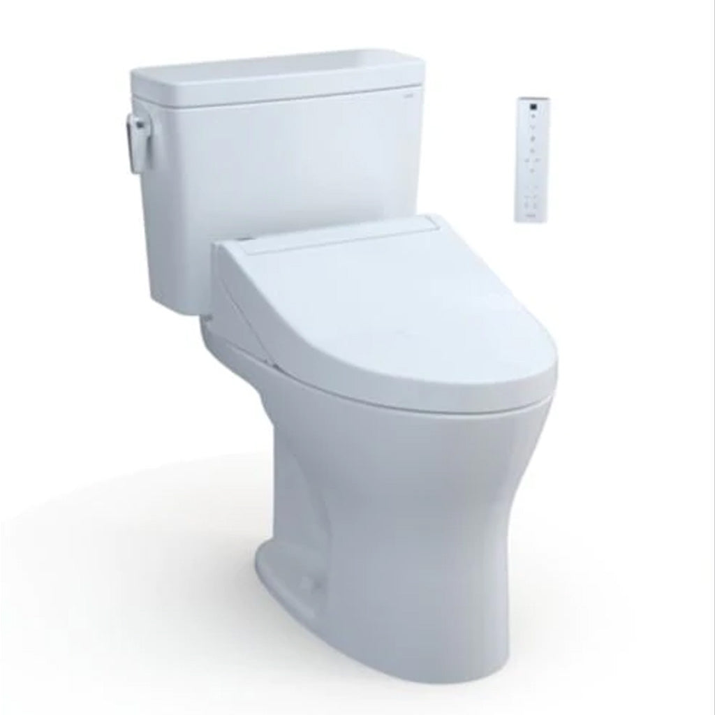 TOTO DRAKE WASHLET+ C5 TWO-PIECE TOILET 1.28 GPF & 0.8 GPF UNIVERSAL HEIGHT