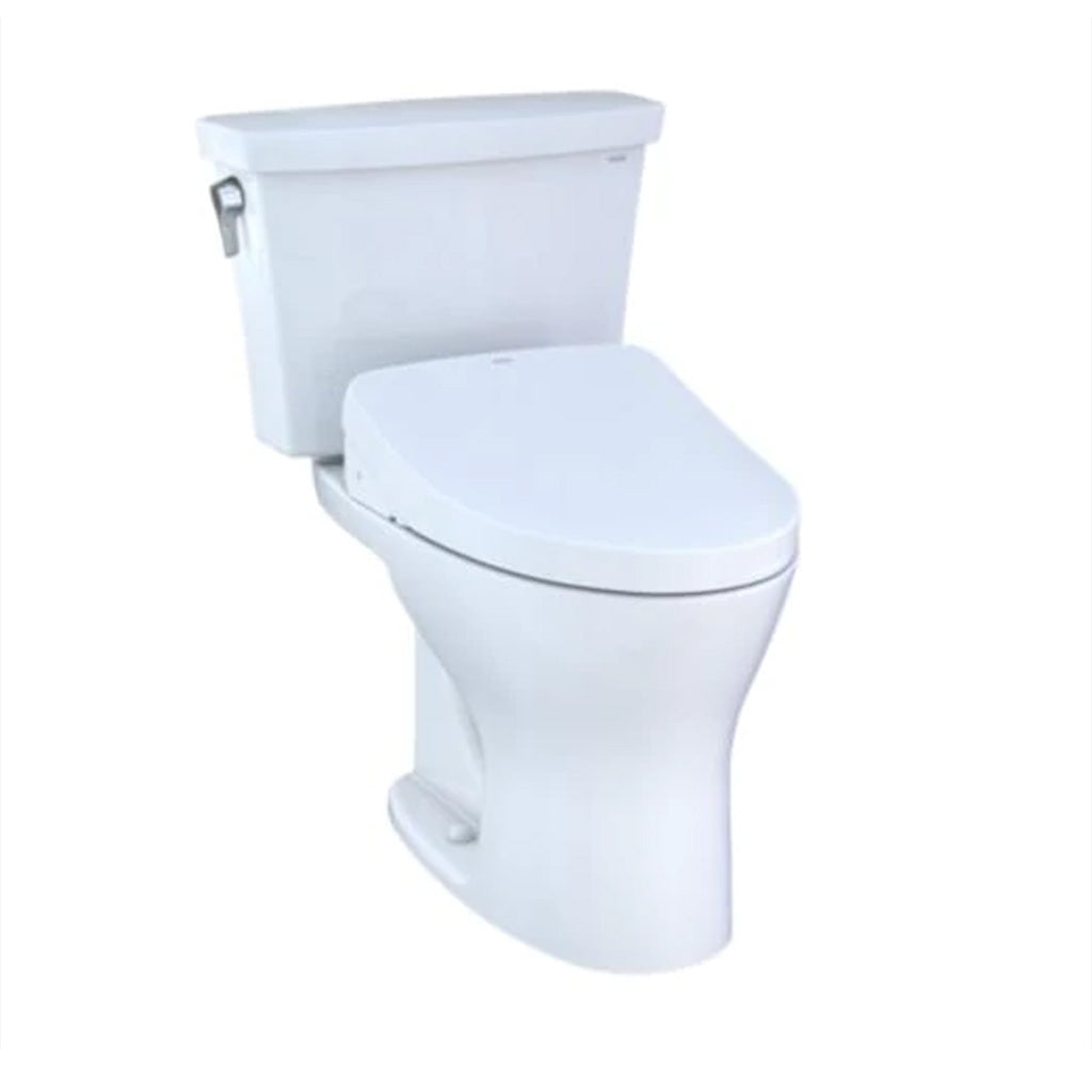 TOTO DRAKE TRANSITIONAL WASHLET+ S500E TWO-PIECE TOILET 1.28 GPF & 0.8 GPF UNIVERSAL HEIGHT 12" ROUGH-IN