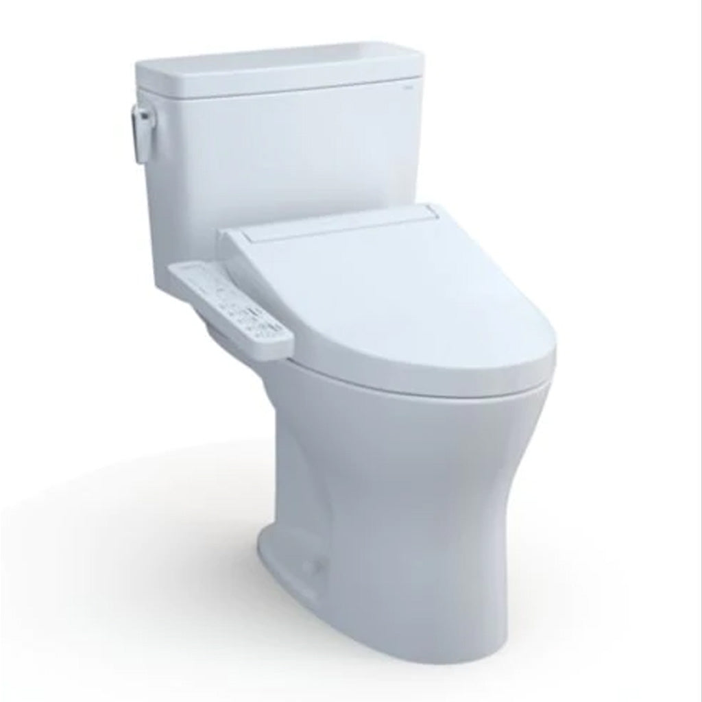 TOTO DRAKE WASHLET+ C2 TWO-PIECE TOILET 1.28 GPF UNIVERSAL HEIGHT