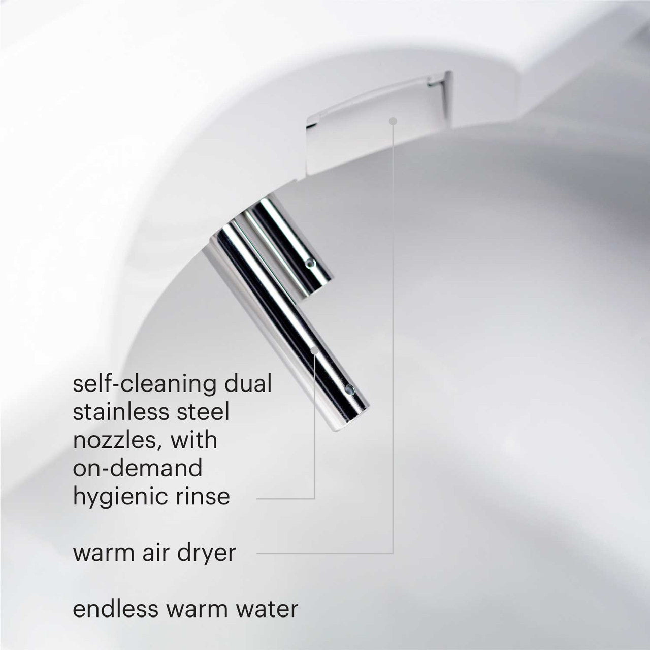 Brondell Swash 1400 Bidet Toilet Seat