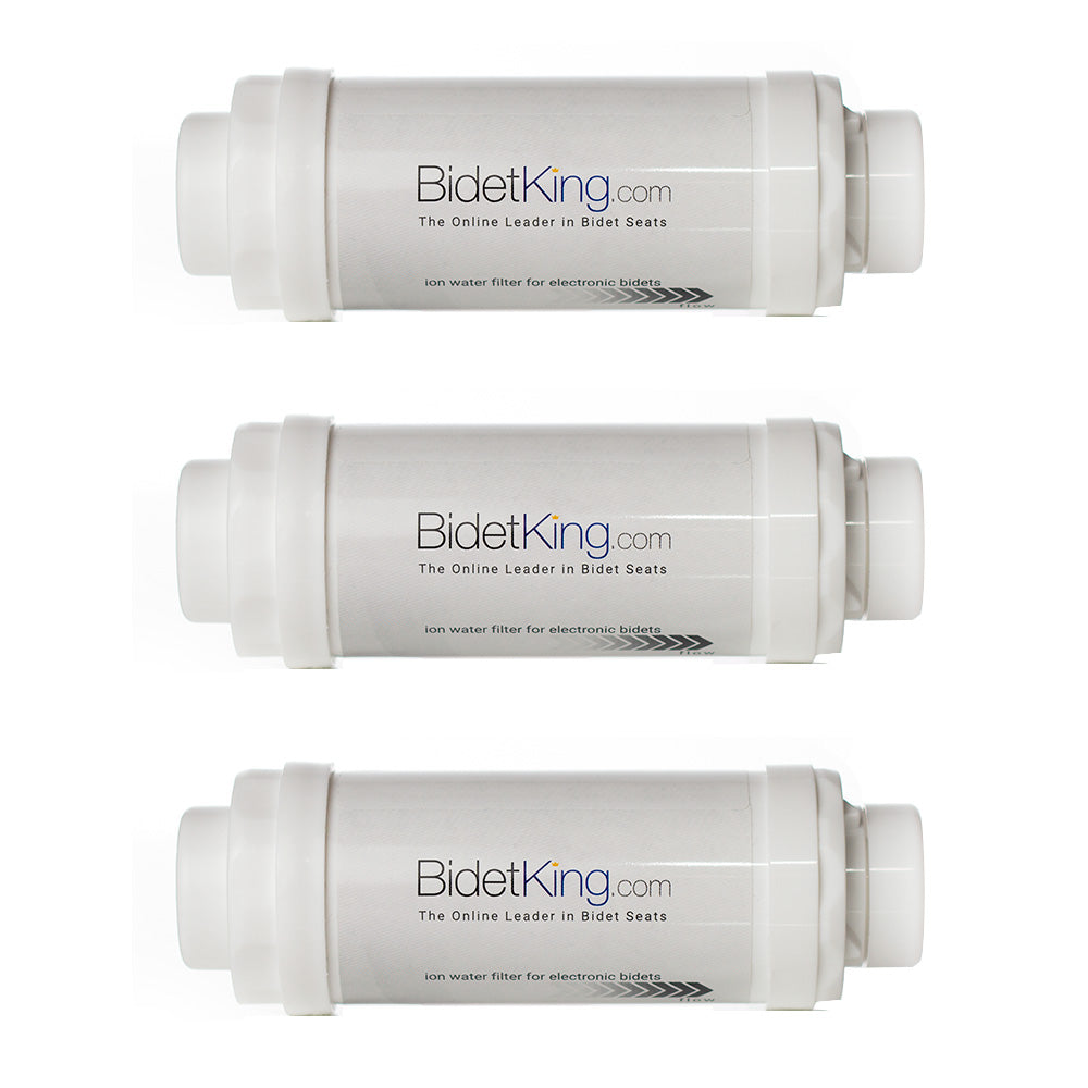 Bidet Seat Water Filter - Ion (Pack of 3)