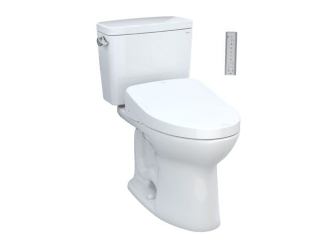 DRAKE WASHLET+ S500E TWO-PIECE TOILET 1.28 GPF UNIVERSAL HEIGHT