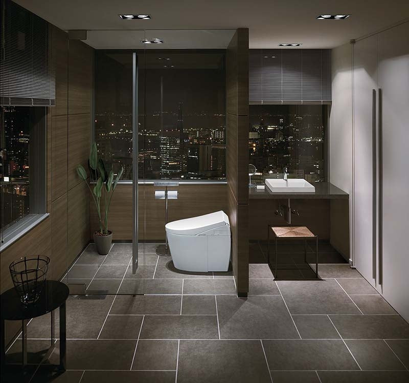 TOTO Neorest AH MS989CUMFG Dual Flush Integrated Bidet Toilet Combination