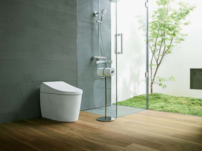 TOTO Neorest AH MS989CUMFG Dual Flush Integrated Bidet Toilet Combination