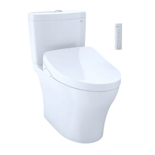TOTO AQUIA IV WASHLET+ S500E TWO-PIECE TOILET 1.28 GPF & 0.9 GPF UNIVERSAL HEIGHT