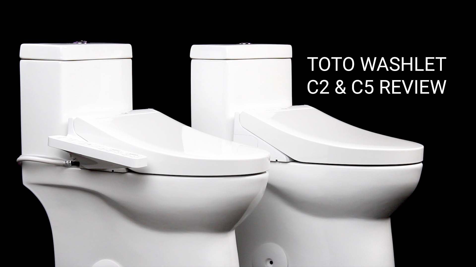 TOTO WASHLET C2 and C5 Bidet Toilet Seat Review