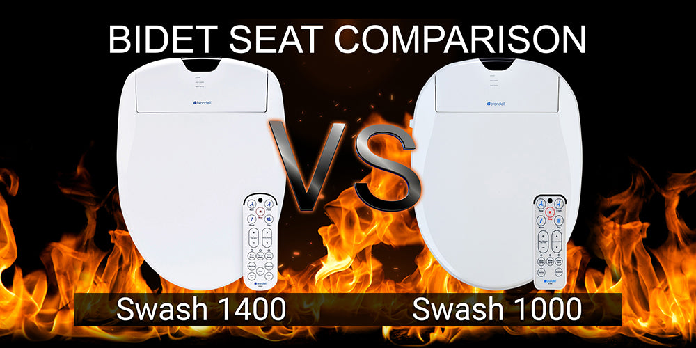 The Brondell Swash 1400 vs Brondell Swash 1000 Bidet Toilet Seats: What?s the Difference?