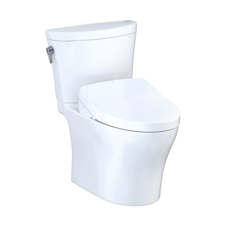 TOTO AQUIA IV CUBE WASHLET+ S550E TWO-PIECE TOILET 1.28 GPF & 0.9 GPF