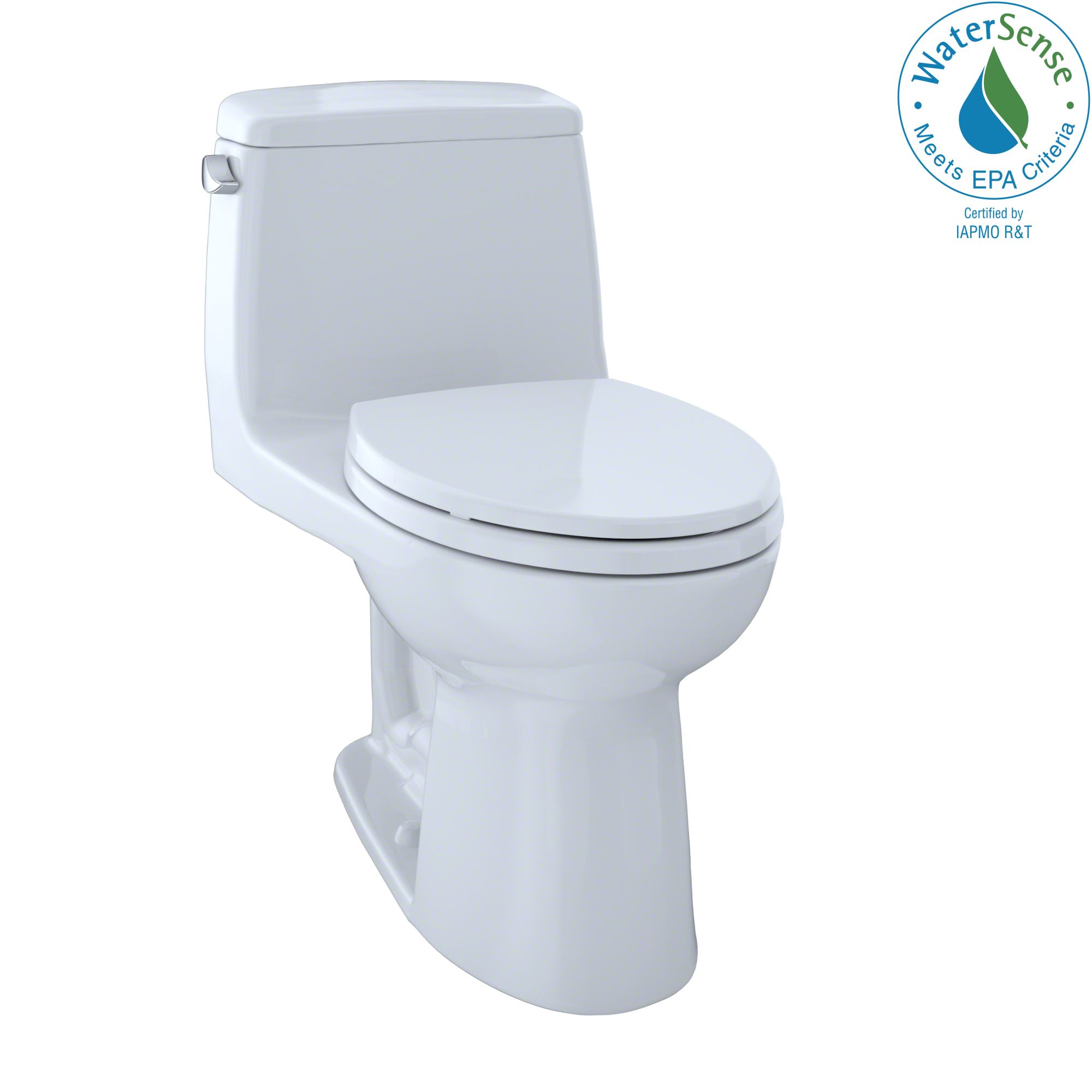 TOTO Eco UltraMax MS854114E#01 One Piece Elongated 1.28 GPF Toilet with E-Max Flush System - SoftClose Seat Included