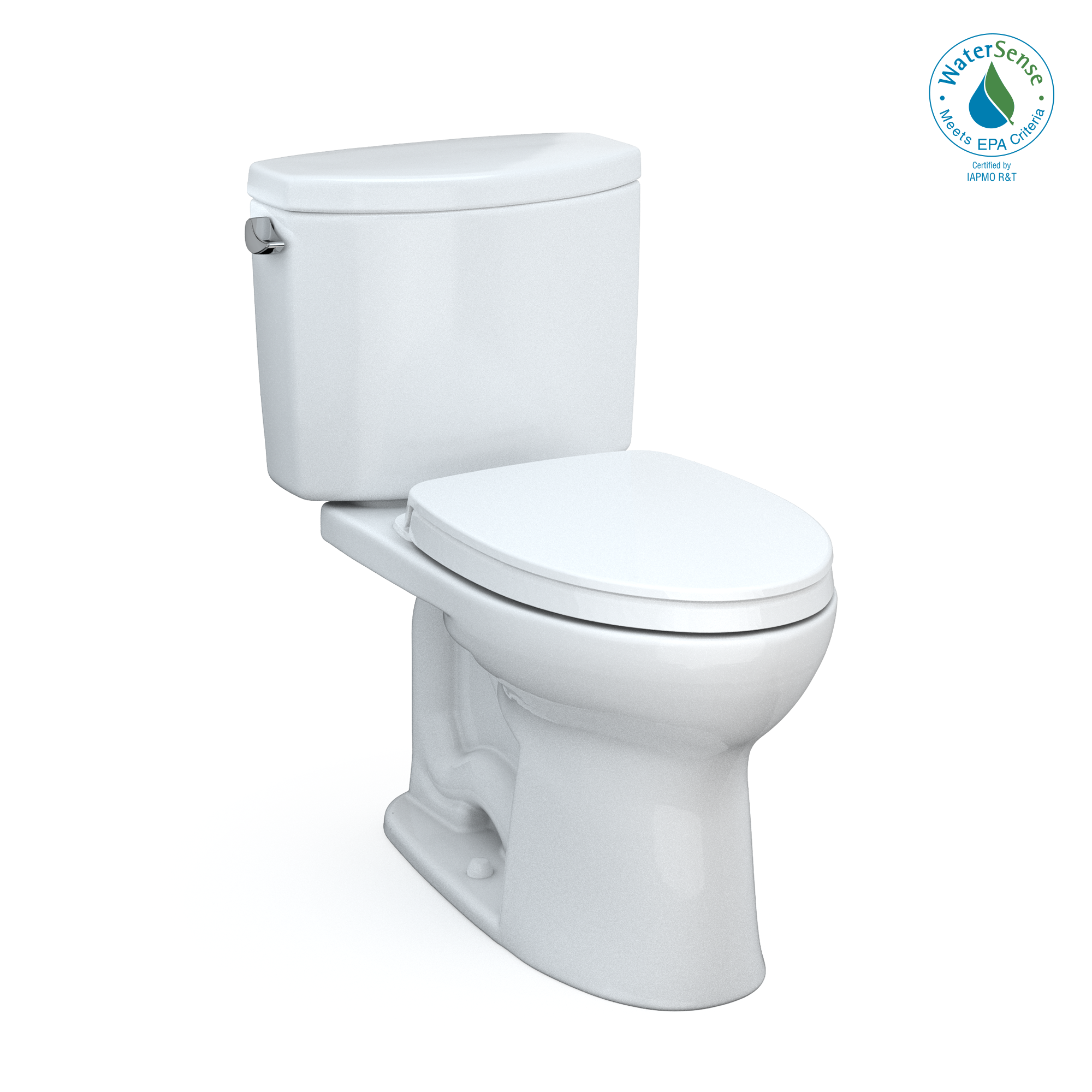 DRAKE® II MS454124CEFG#01 TWO-PIECE TOILET, 1.28 GPF, ELONGATED BOWL - Seat Included