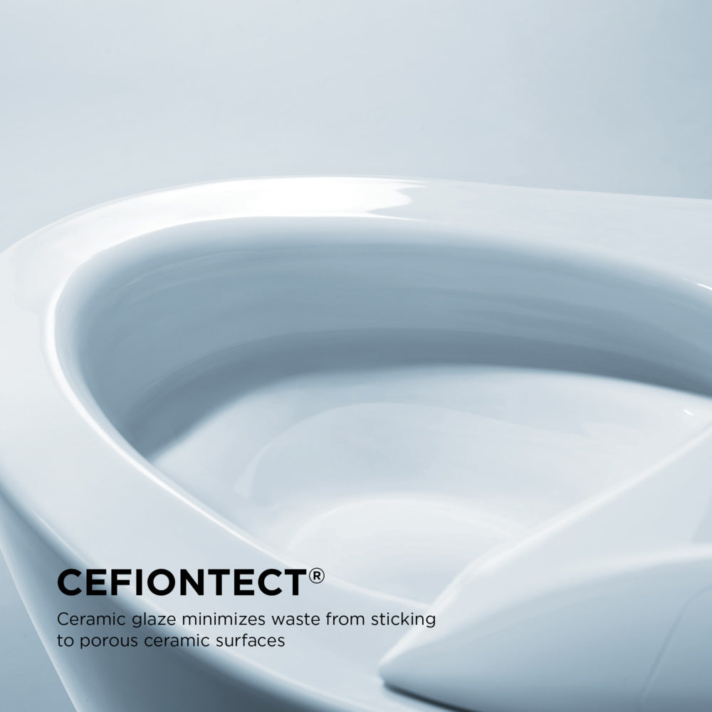 NEOREST RS Dual Flush 1.0 or 0.8 GPF Toilet with Integrated Bidet Seat and EWATER+, Cotton White - MS8341CUMFG#01