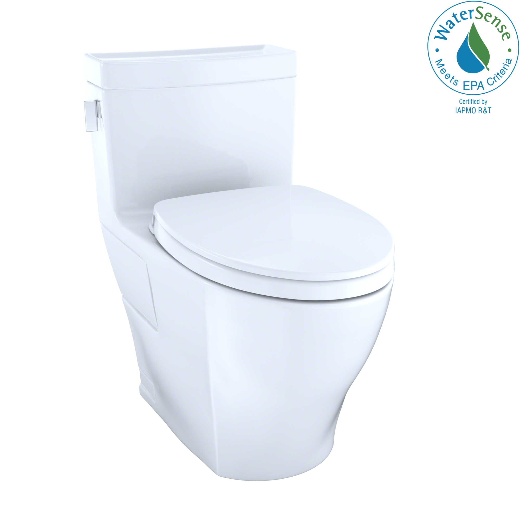 LEGATO™ MS624124CEFG#01 ONE-PIECE TOILET, 1.28GPF, ELONGATED BOWL - WASHLET®+ CONNECTION - SoftClose Seat Included