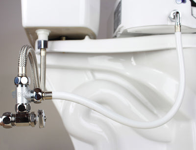 Bidet T-Valve for Skirted Toilets | BidetKing.com