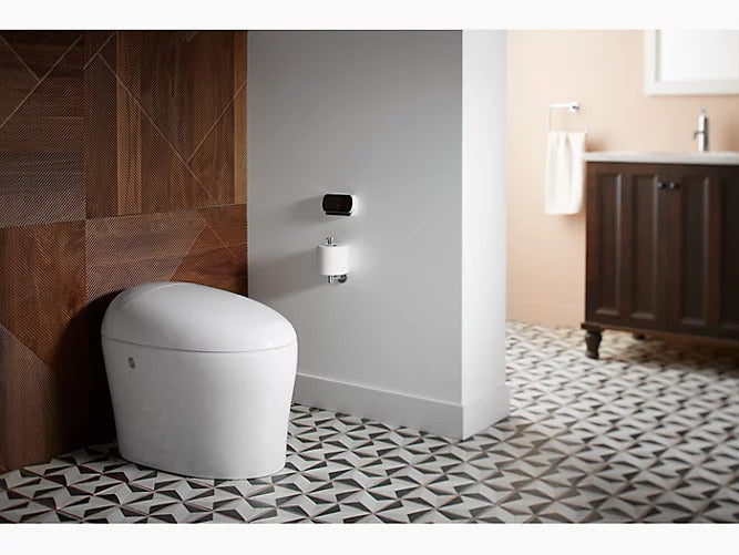 Kohler Karing Bidet Toilet | Intelligent Compact Elongated 1.08gpf Chair Height Toilet