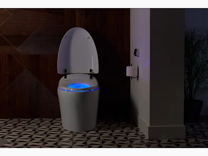 Kohler Karing Bidet Toilet | Intelligent Compact Elongated 1.08gpf Chair Height Toilet