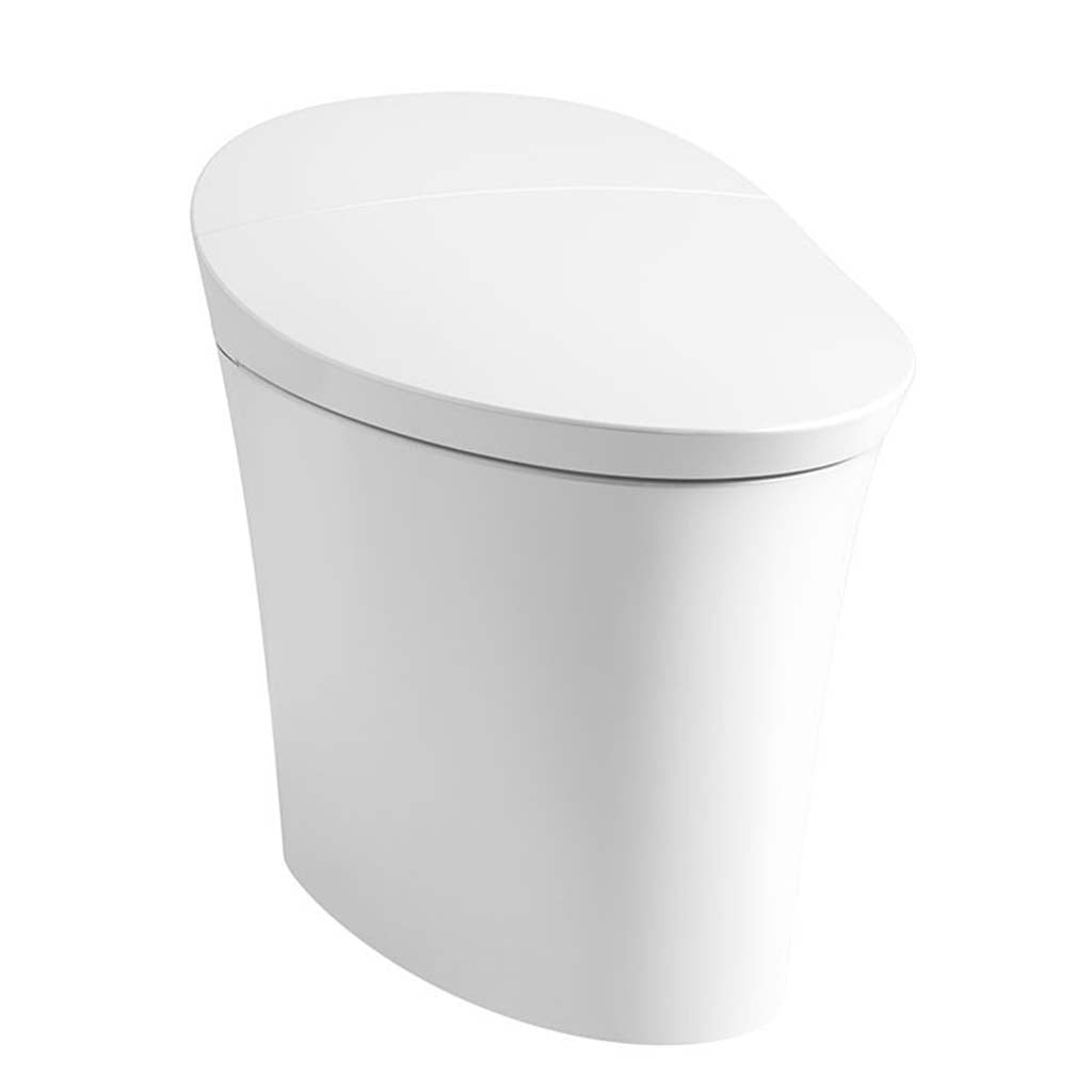 Kohler Veil K-5401-PA-0 Comfort Height Intelligent Skirted One-Piece Elongated Integrated Bidet Toilet