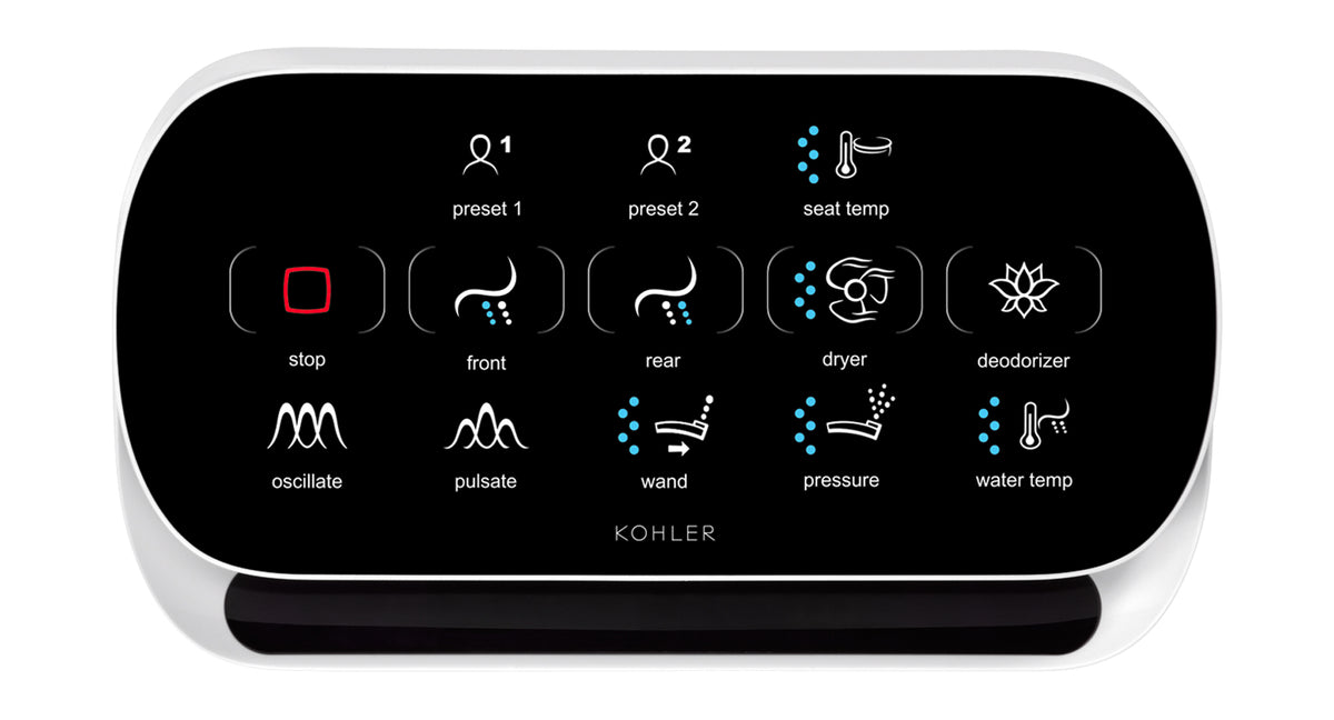 Kohler C3 230 K4108 Elongated Electronic Bidet Toilet Seat
