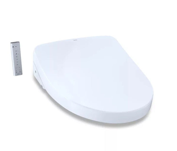 Siège de toilette rond avec bidet électronique Washlet C100 de TOTO